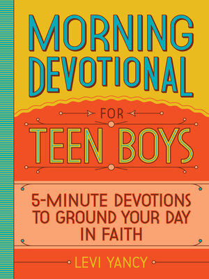 cover image of Morning Devotional for Teen Boys